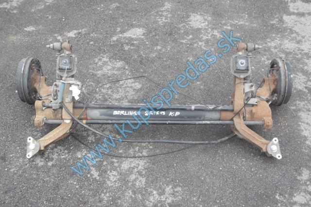 zadná náprava na peugeot partner, citroen berlingo, xsara picasso